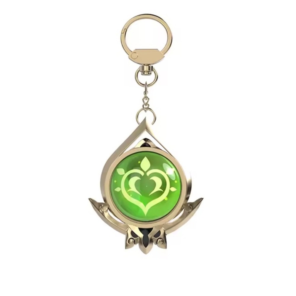 Genshin sumeru sensor glass keychain  new